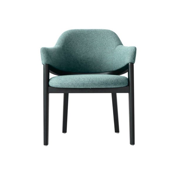 Mobel Hug Visitor Chair with Black Ash Legs Carousel 1