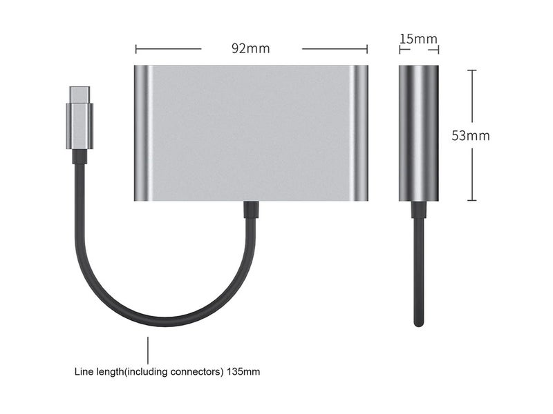 4-in-1 USB C Hub Type C to HDMI (Auckland Stock) Carousel 11