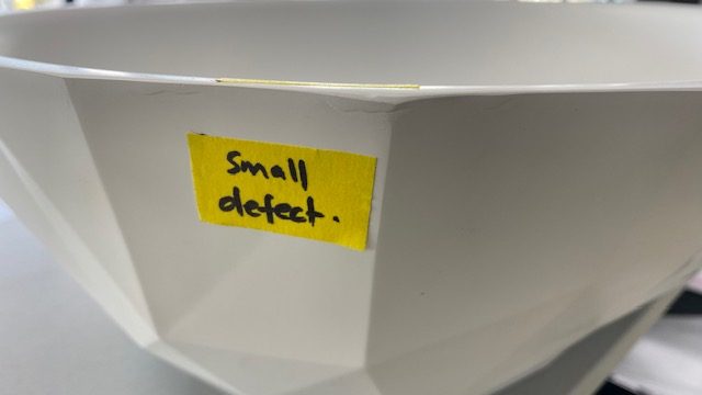 LOTUS OVAL VESSEL BASIN IN MATTE WHITE - DEMO STOCK Carousel 3