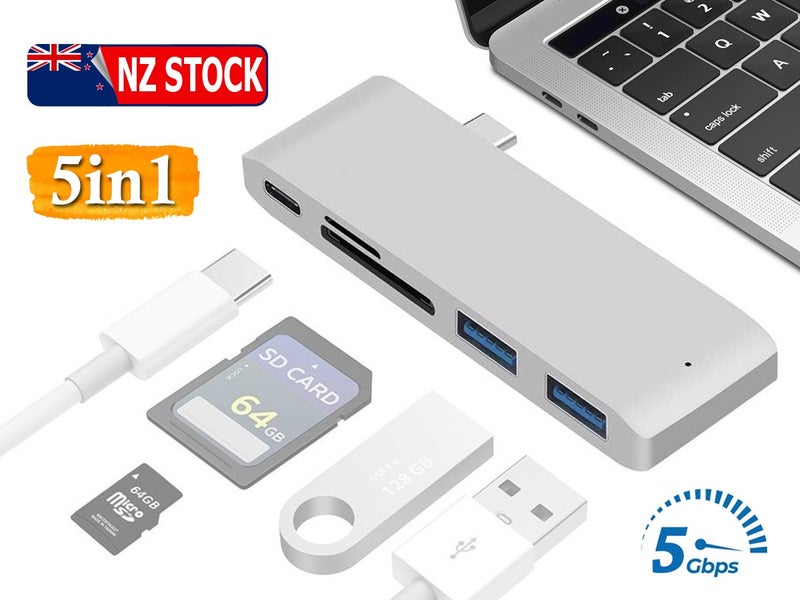 Universal USB C HUB for LaptopNow (Over Stocked) Carousel 1