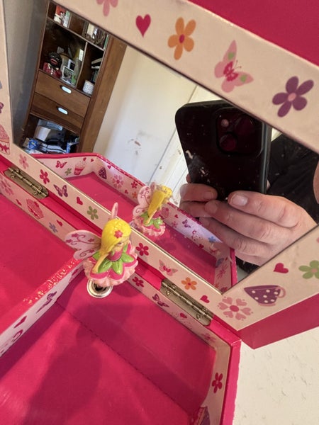 Pink Poppy Girls Jewellery Box Carousel 5