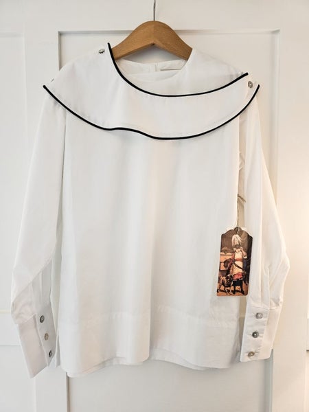 Carbon Soldier Morgan White Shirt (Size 8) BRAND NEW Carousel 1