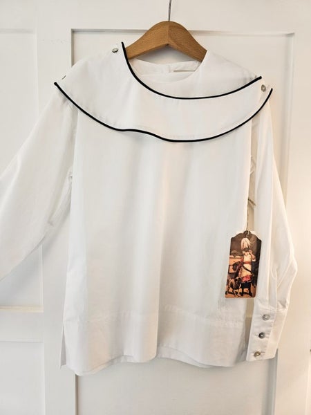 Carbon Soldier Morgan White Shirt (Size 8) BRAND NEW Carousel 6