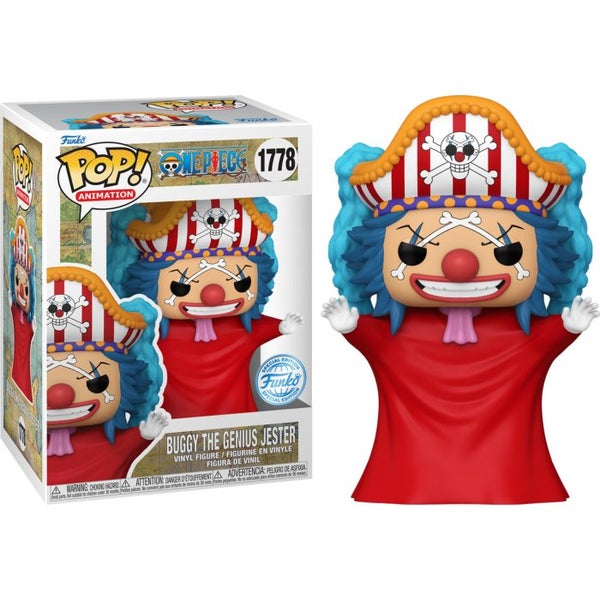 One Piece Buggy The Genius Jester Pop! Vinyl Carousel 1
