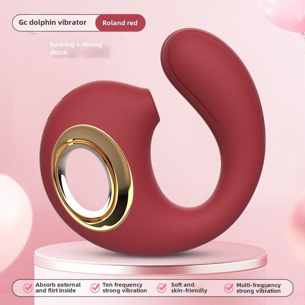 red color GC Dolphin Vibrator Female Products Carousel 1