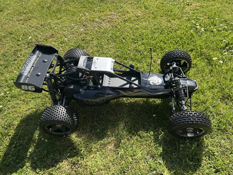 HPI Baja 5b Flux 8s ready to run with tons of extras & radio62864733432194111