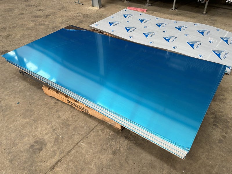 Aluminium flat sheet 1.22m x 2.44m x 1.0mm thickness brand new in Auckland. Carousel 2