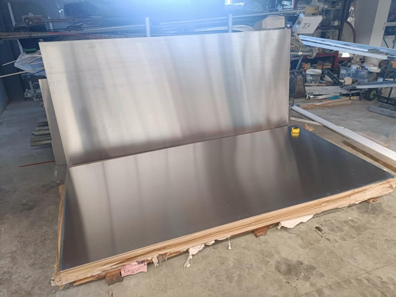 Aluminium flat sheet 1.22m x 2.44m x 1.0mm thickness brand new in Auckland. Carousel 7