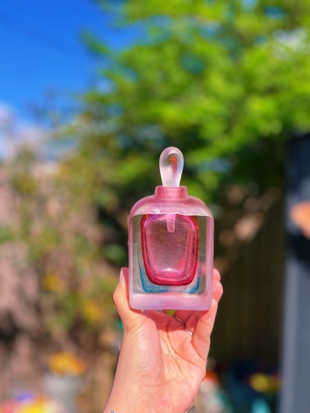 Vintage Murano ? Large Art Glass Perfume Bottle Carousel 1