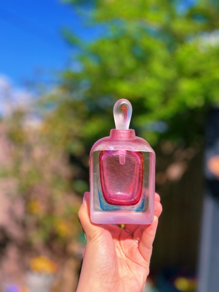 Vintage Murano ? Large Art Glass Perfume Bottle Carousel 2