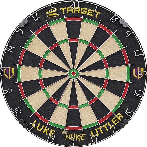 Target Darts Luke Littler The Nuke Dartboard + NRL New Zealand Warriors Surro... Carousel 2