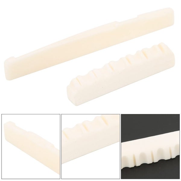 6 string guitar saddle acoustic guitar accessories Guitar Nut Saddle Ivory Cow Carousel 5