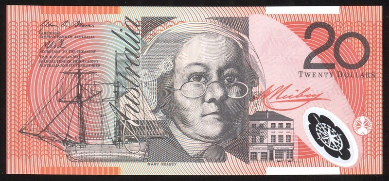 Australia - 2013 - $20 - Stevens/Parkinson - Last Prefix - DA13 945888 - Unc Carousel 2
