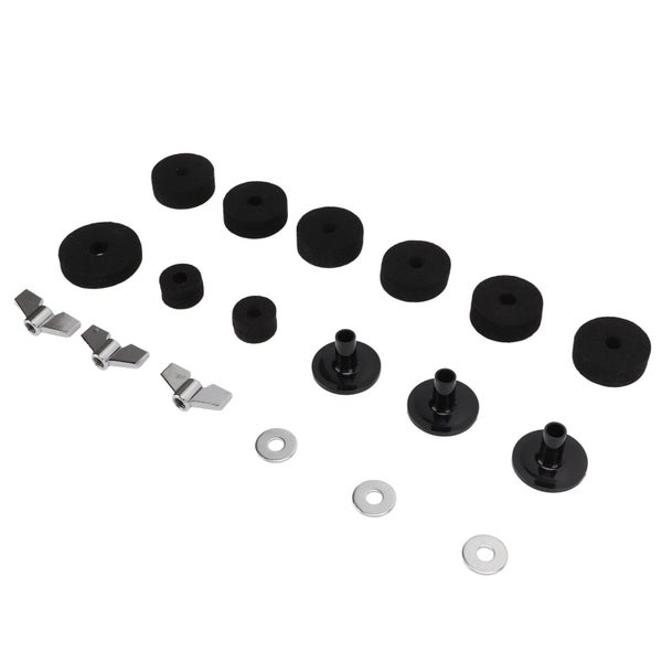 drum felt pad set cymbal stand sleeves drum wing nuts metal nut washer kit Carousel 5