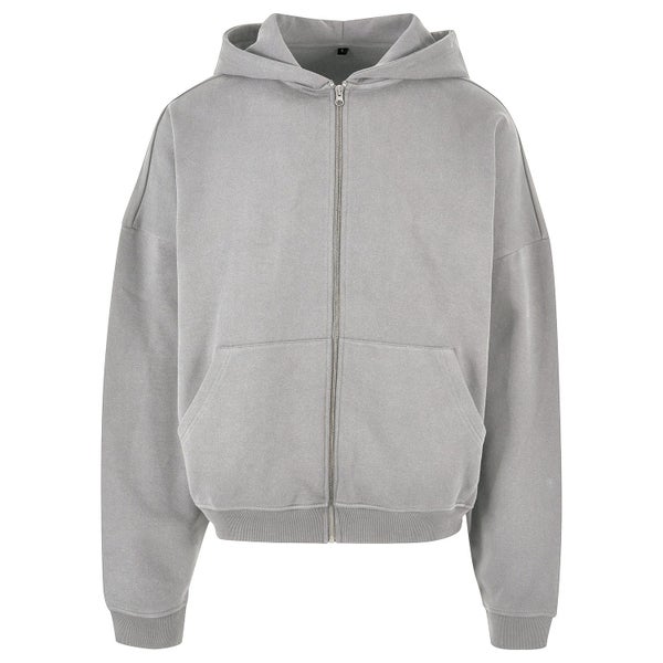 Build Your Brand Mens 90s Full Zip Hoodie Carousel 1