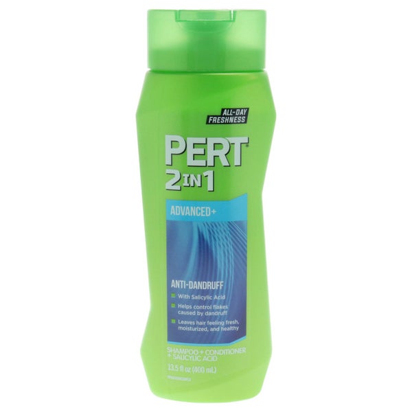 Pert Anti-Dandruff 2 in 1 Shampoo and Conditioner for Unisex 13.5 oz Carousel 1