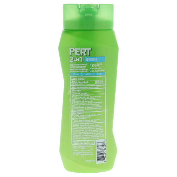 Pert Anti-Dandruff 2 in 1 Shampoo and Conditioner for Unisex 13.5 oz Carousel 2