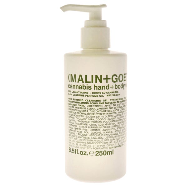Malin + Goetz Cannabis Hand and Body Wash for Unisex 8.5 oz Body Wash Carousel 1
