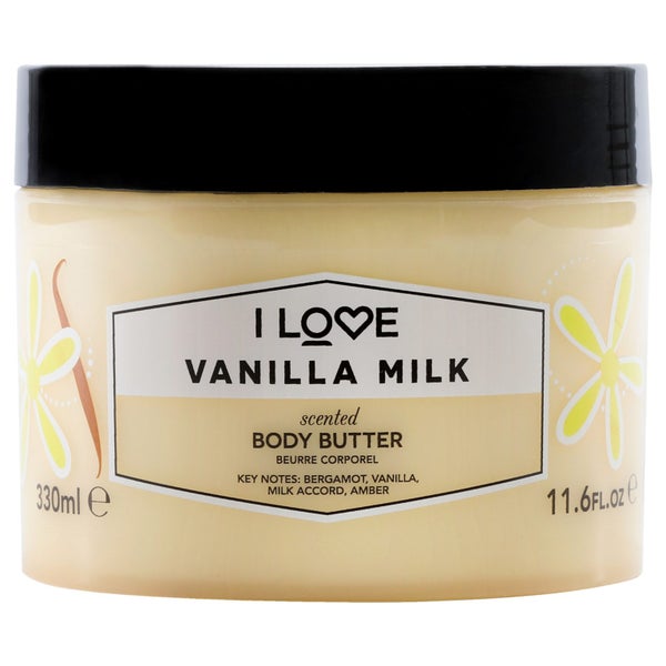 I Love Cosmetics Scented Body Butter - Vanilla Milk Women 11.6 oz Body Butter Carousel 1
