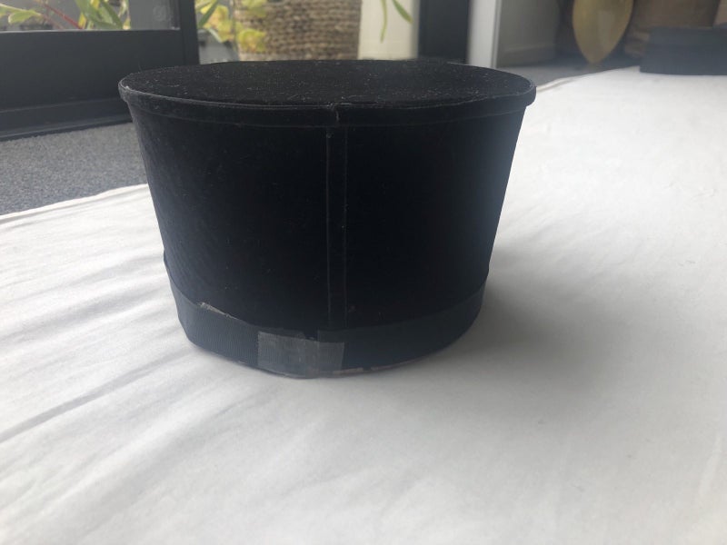 Vintage Black Velvet Old Child's Hat Costume Antique Collectable Carousel 2