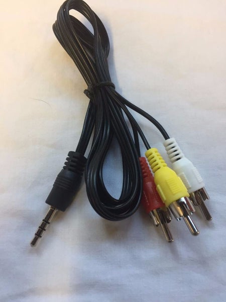 Replacement AV Cables for Flame Sat Satellite Box Carousel 1