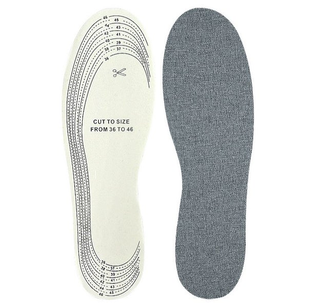 Breathable Linen Latex Insoles, Soft Impact Resistant Carousel 1