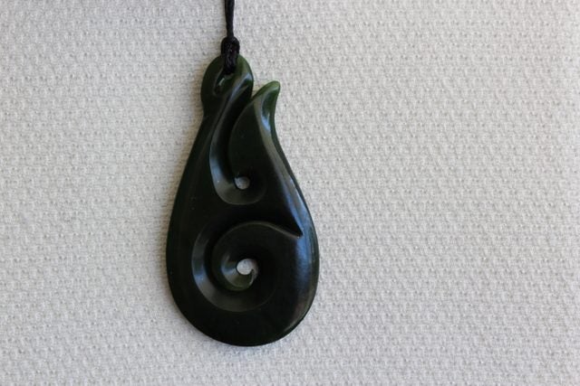 EXTRA LARGE KORU/HOOK PENDANT #XL HOOK Carousel 3