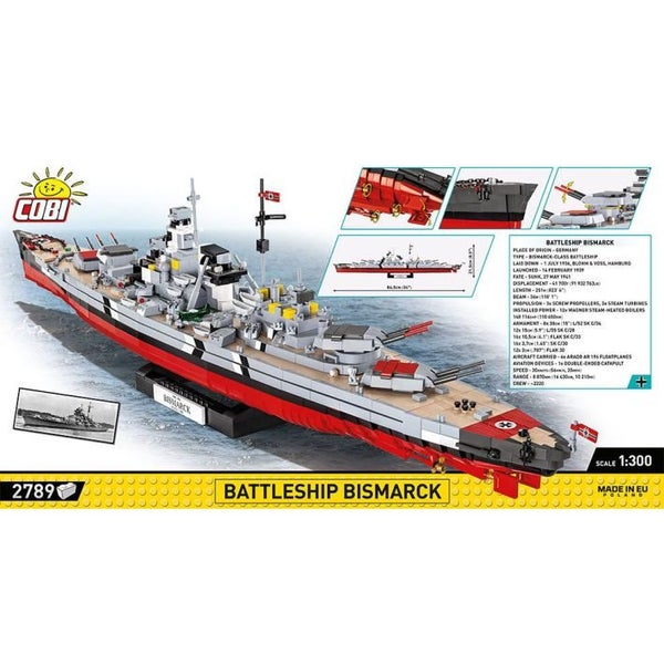 Cobi Bismark Battleship 4841 Carousel 2