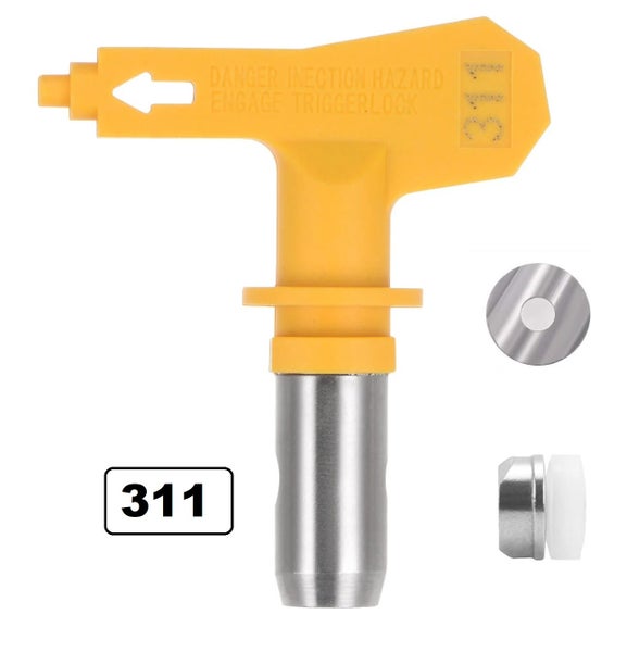 311 Universal Airless Spray Gun Tip Nozzle Fits Wagner Graco Titan Carousel 1