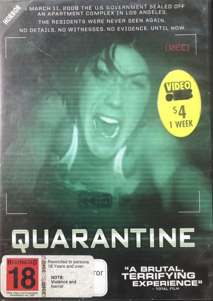 Quarantine Dvd
