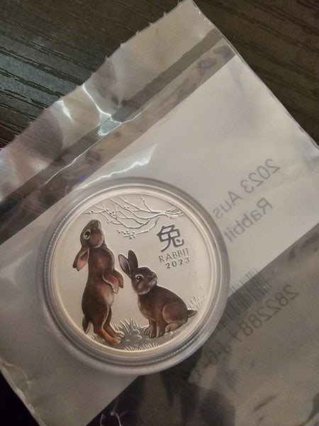 2023 1/2oz color rabbit Carousel 1