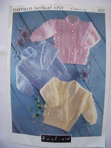 ~ Baby/Toddler 3ply Pattern ~ Carousel 1