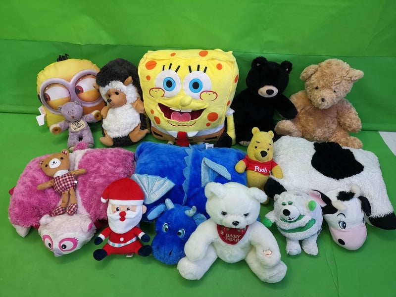 Soft Toy Collection: Spongebob, Winnie the Pooh, Minions etc. Carousel 1