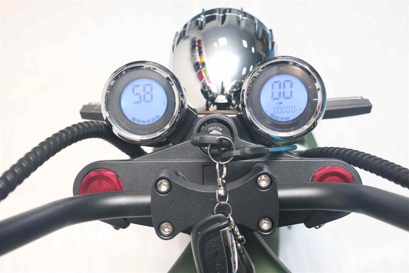 Electric chopper / harley style scooter Carousel 2