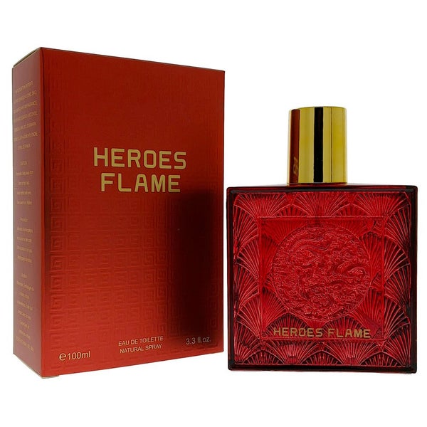 Dupe for Eros Flame by Versace - HEROES FLAME 100mL EDT Spray Carousel 1