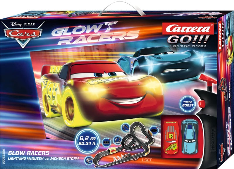 Carrera go!!! disney cars glow racers slot cars Carousel 1