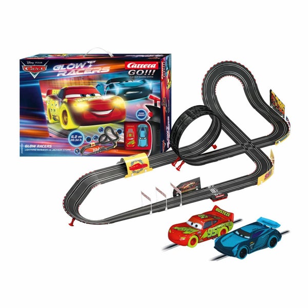 Carrera go!!! disney cars glow racers slot cars Carousel 2