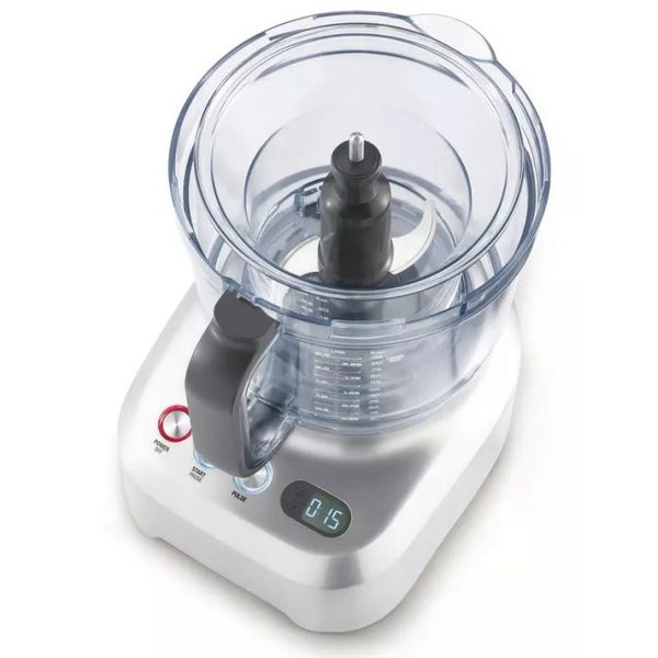 2000W Electric Stainless Steel Food Processor 3.7L Dry & 2.5L Liquid 220-240V Carousel 1