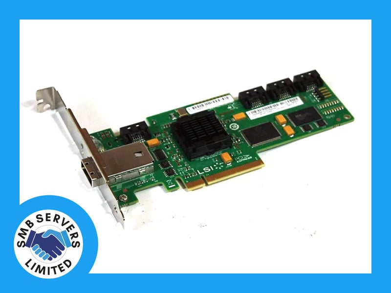 LSI Logic L3-25139-00F RAID SAS3445E-R 6Gb/s PCIe SAS/SATA Controller Carousel 1