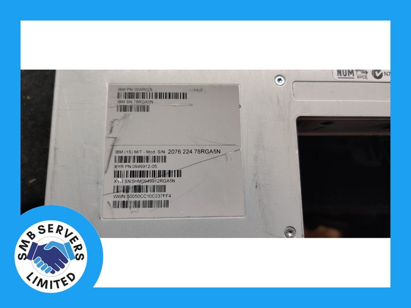 IBM Storwize V7000 Expansion Enclosure 24 x 2.5? 6Gb/s SAS Storage Array Carousel 5