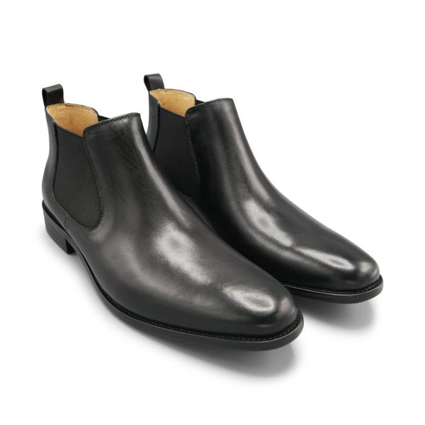 Cutler & Co Anthony Chelsea Boots in Black. Mens black boots62930701954819113