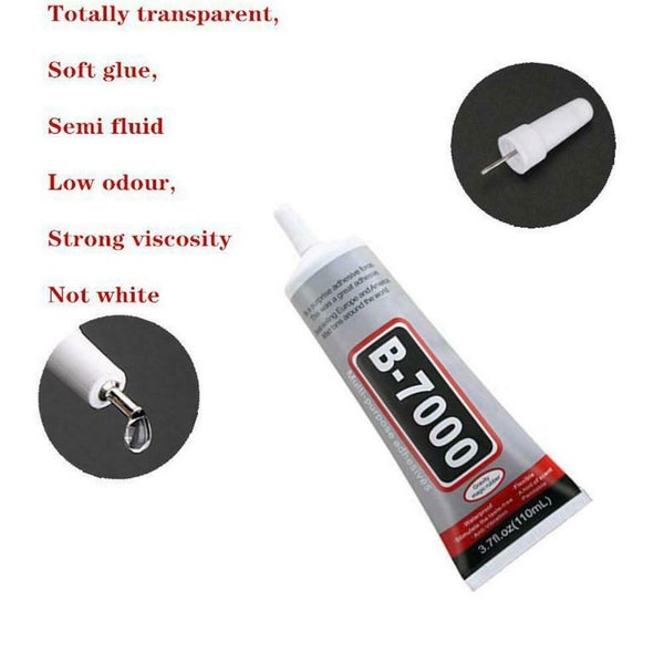 B-7000 Glue Adhesive For iPhone Back Glass Frame Jewelry Metal Bumper Glue 110ml Carousel 1