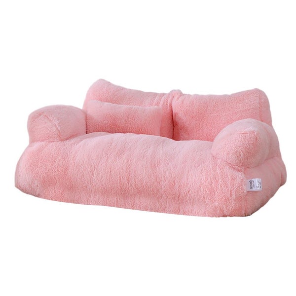 Luxurious Plush Sofa Bed for Cats and Small Dogs Carousel 1
