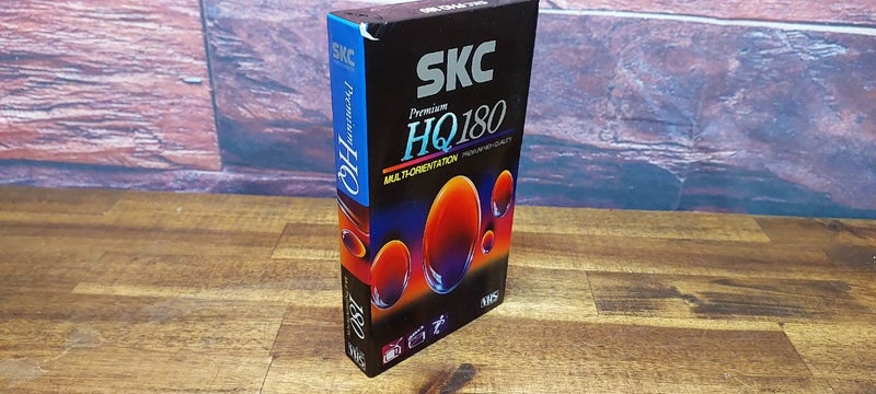 SKC PREMIUM HQ 180 VHS TAPE (NEW) Carousel 1