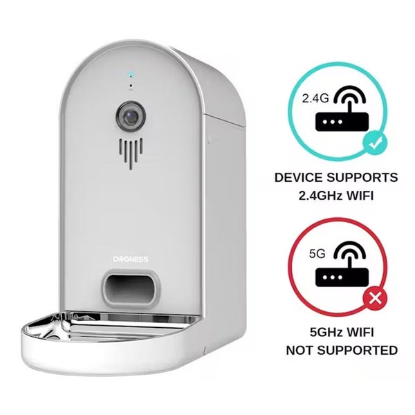 Dogness Smart Cam Auto Large Dog Pet Feeder 6L Carousel 4