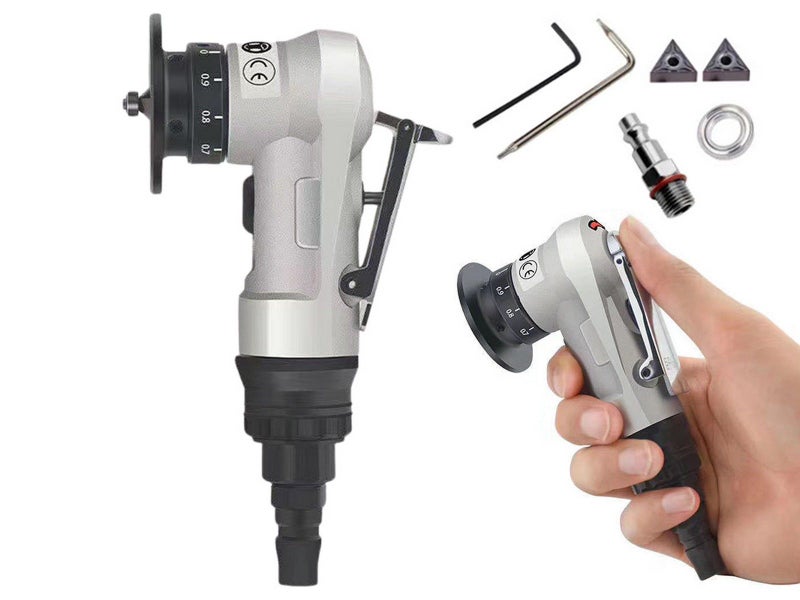 Mini Pneumatic Chamfering Machine Handheld Air Powered Chamfering Tool Carousel 1