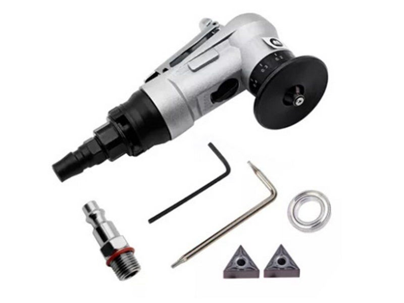 Mini Pneumatic Chamfering Machine Handheld Air Powered Chamfering Tool Carousel 10