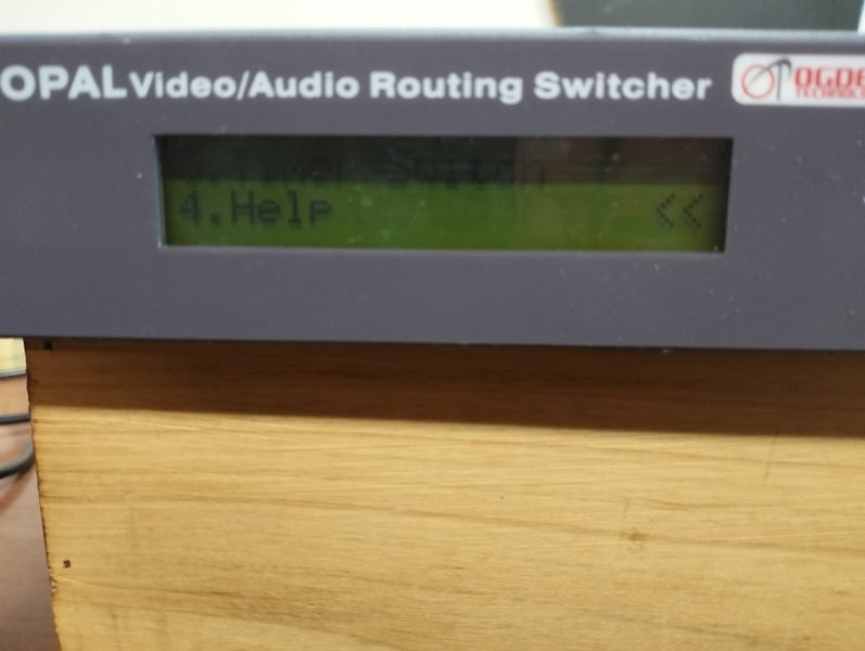 VIDEO/AUDIO ROUTING SWITCHER- OPAL Carousel 2