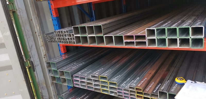 Aluminum Square Box Section 20-50 x 20-50 x 1.2-2mm thick in Wellsford Carousel 2