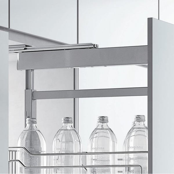 HIGOLD Kitchen pull out pantry 5 wooden trays soft close runner Carousel 3